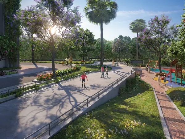 Clubhouse-recreational-space-at-The-Olympus-luxury-flats,-Hyderabad